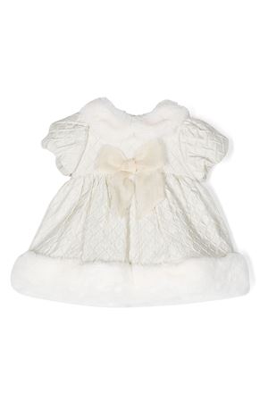 White quilted dress LA STUPENDERIA KIDS | CBAB58Q32.